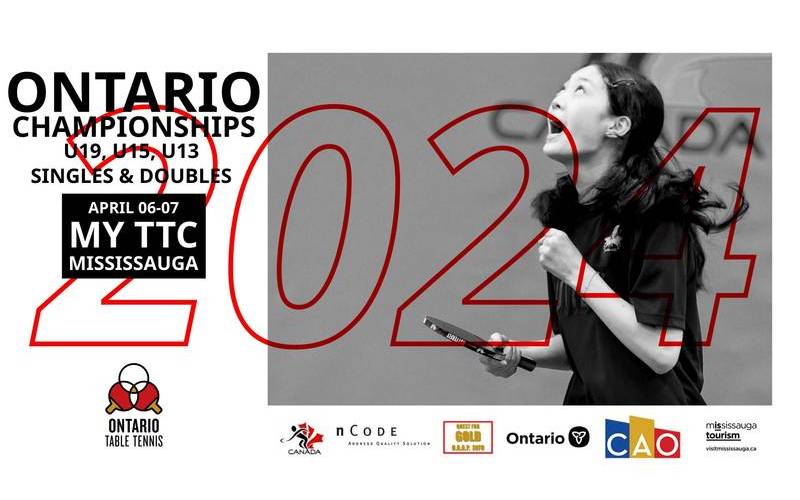2024 Ontario Championships U19, U15, U13, all doubles