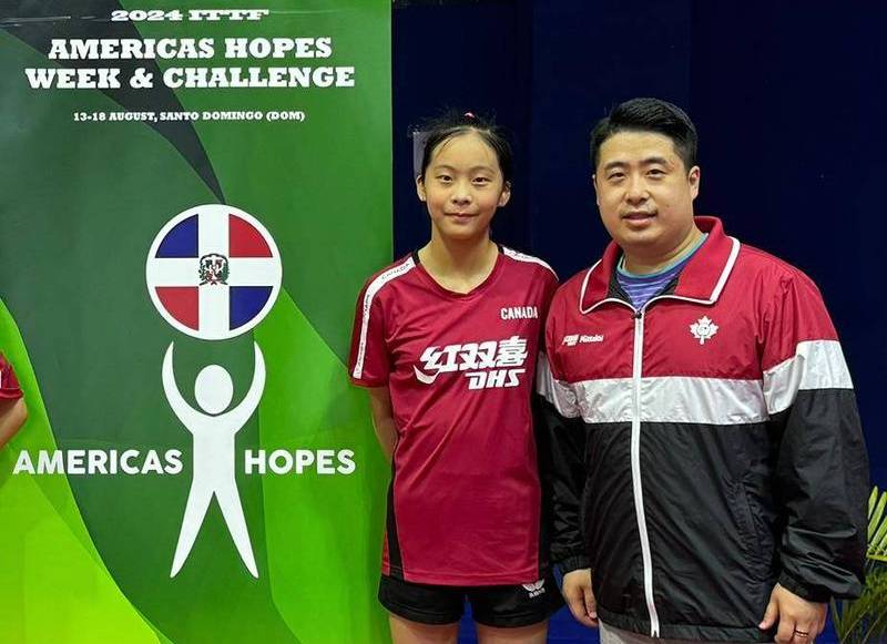CINDY ZHU SECOND AT AMERICAS HOPES 2024