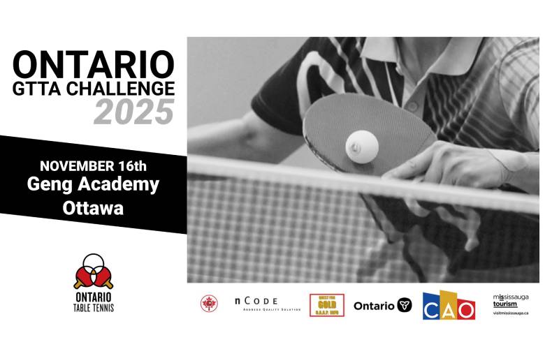 Ontario GTTA Challenge November 16 2025