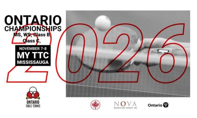 2026 Ontario Championships MS, WS (Class A), Class B, Class C